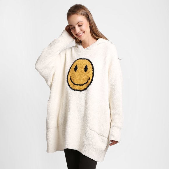 P/S New Happy Face Super Soft Wearable Blanket·Wrap·Shawl·Ponchos·Cape· - Picture 4 of 7